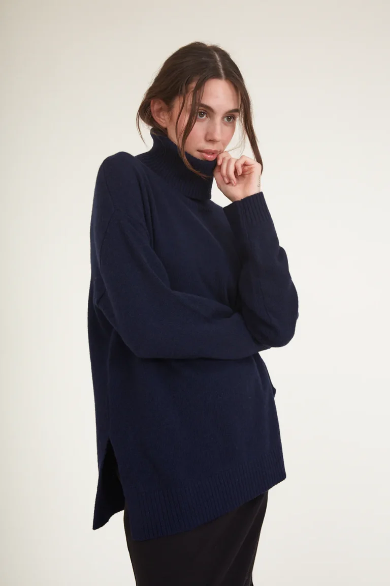 Line_T-Neck-Sweaters-BANEW240-02-606_Sky_Captain_1020x_crop_center Elegant Double-Breasted Trench Coat with Epaulettes